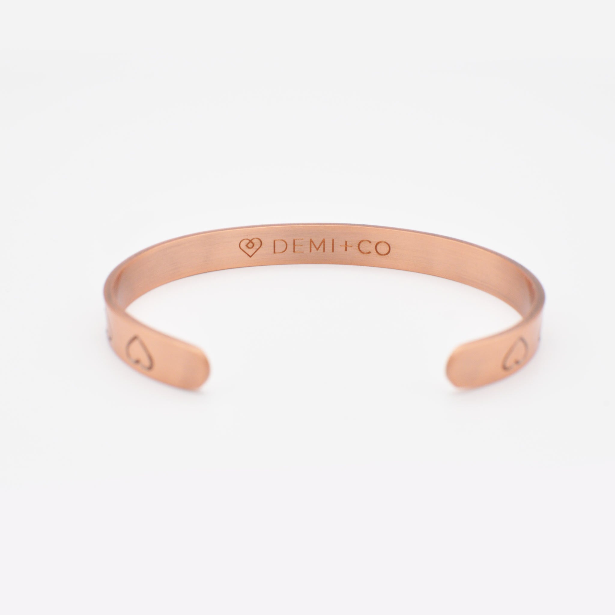 Hope copper bracelet