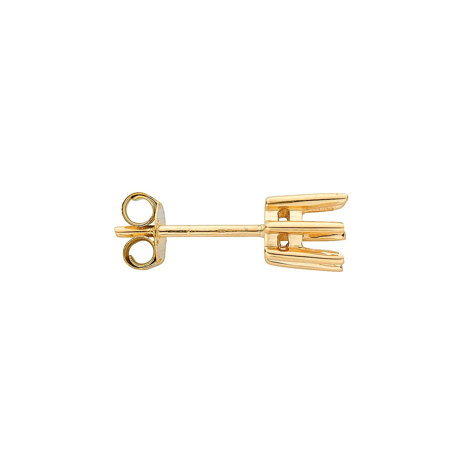 18ct Yellow Gold Earrings Mount 0.50-0.60ctw