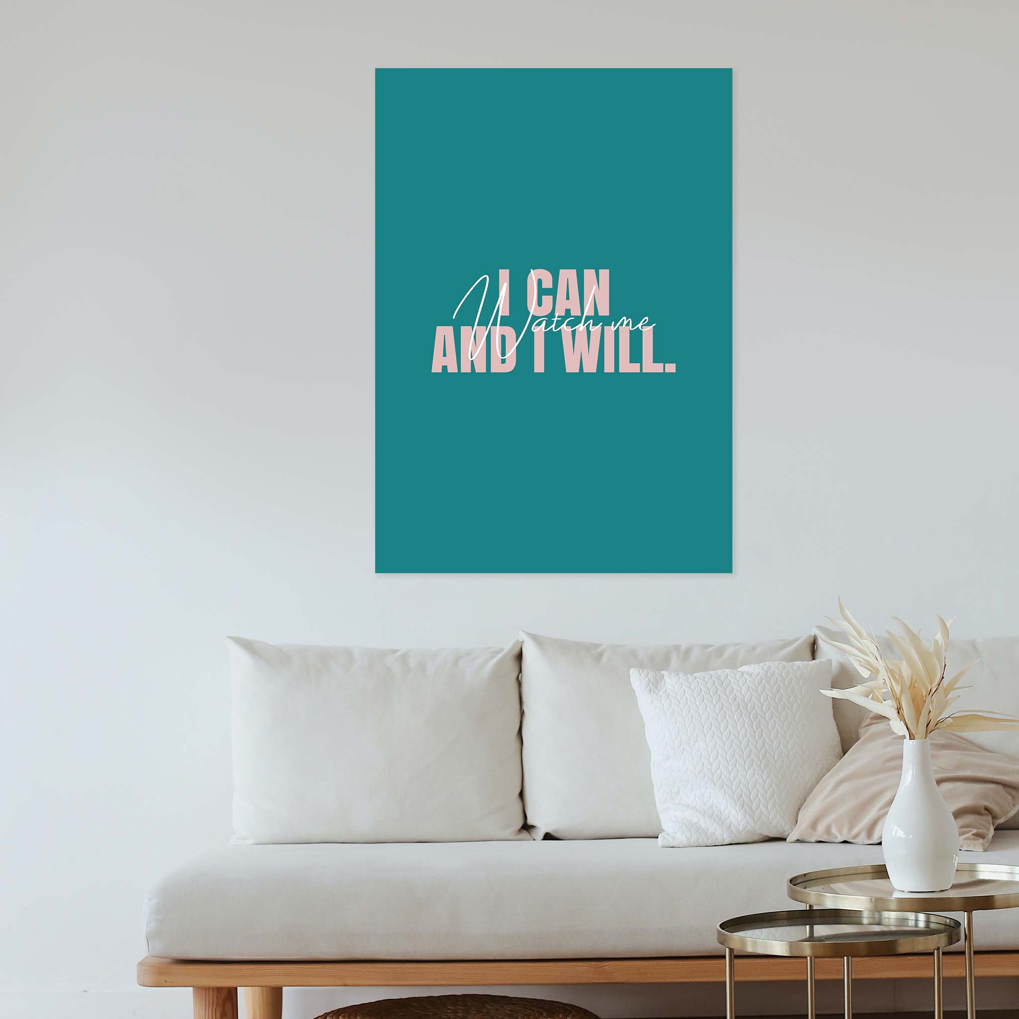 I can and I will. Watch me