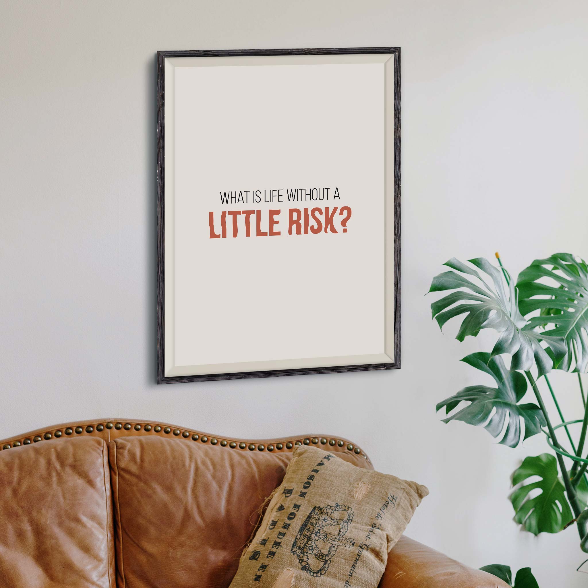 What is life without a little risk?