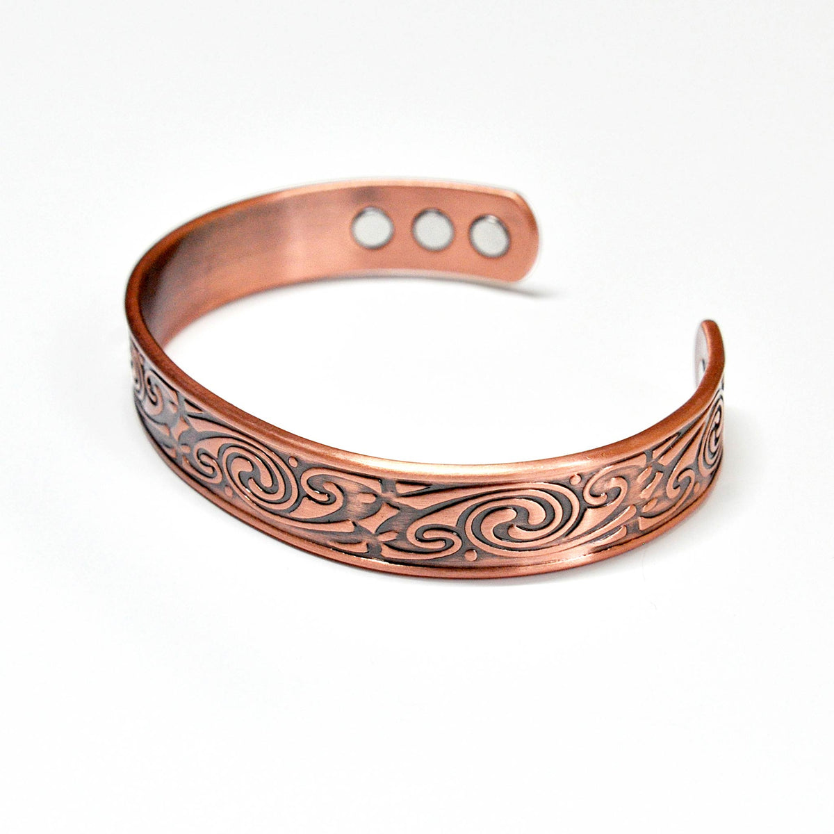Copper bracelet for pain, magnetic bangle - DEMI+CO - DEMI+CO Jewellery
