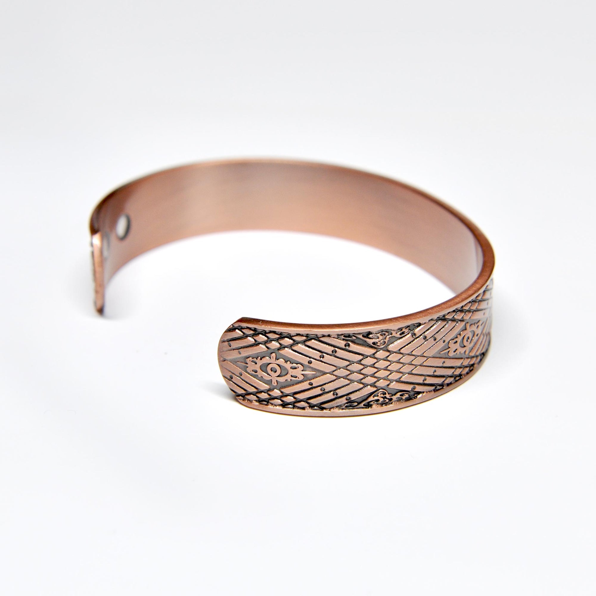 Copper Bracelet For Arthritis Mens Copper Bracelets DEMI CO DEMI   MLBRC AL849 COP 6 2000x 