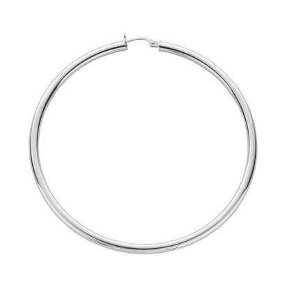 Silver Hoop Earrings