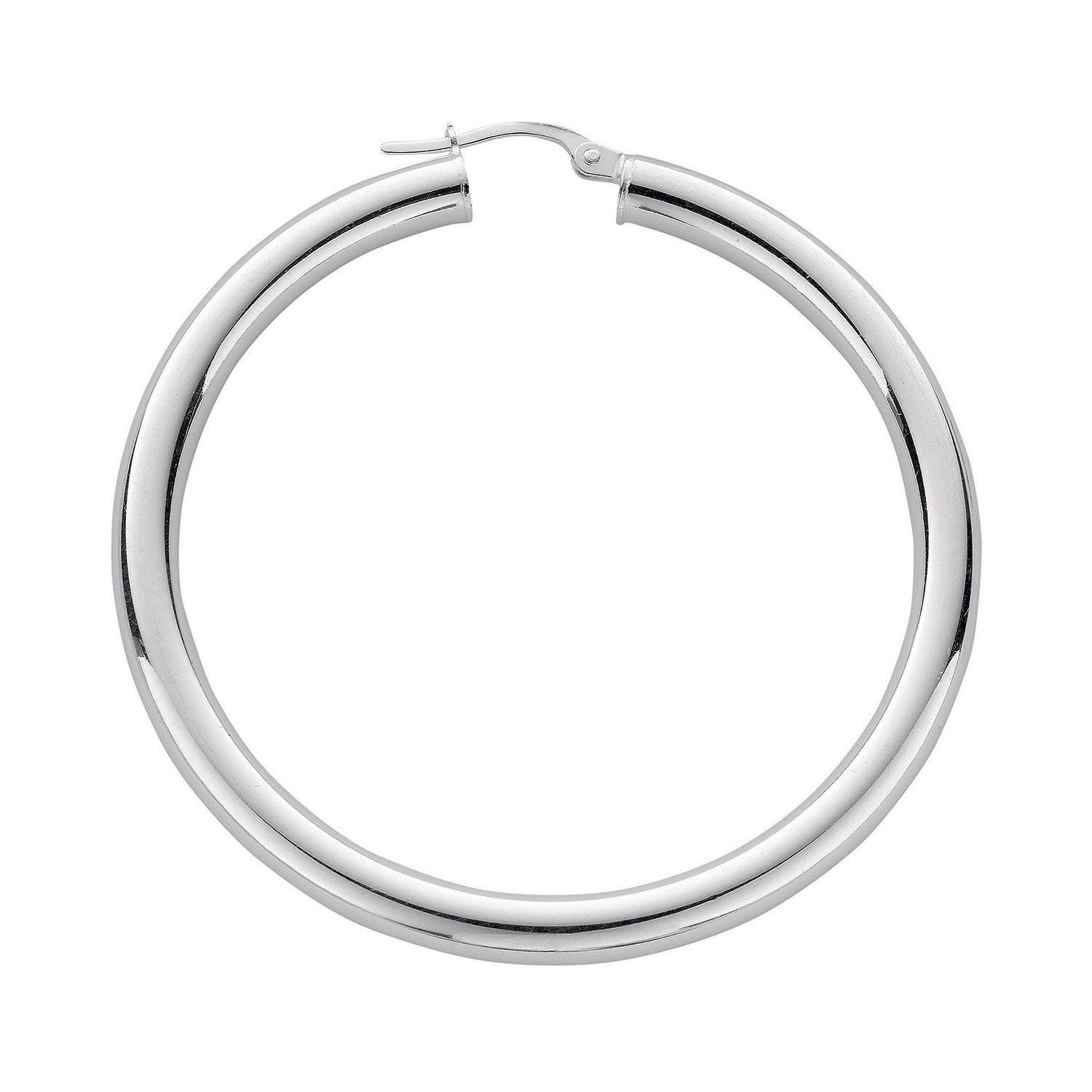 Silver Hoop Earrings