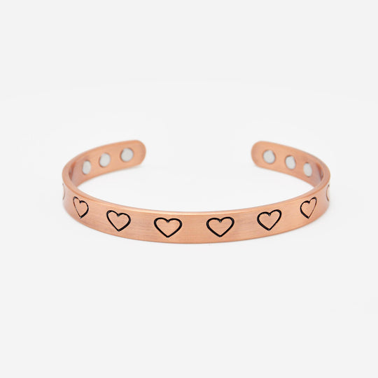 womens magnetic copper bangle