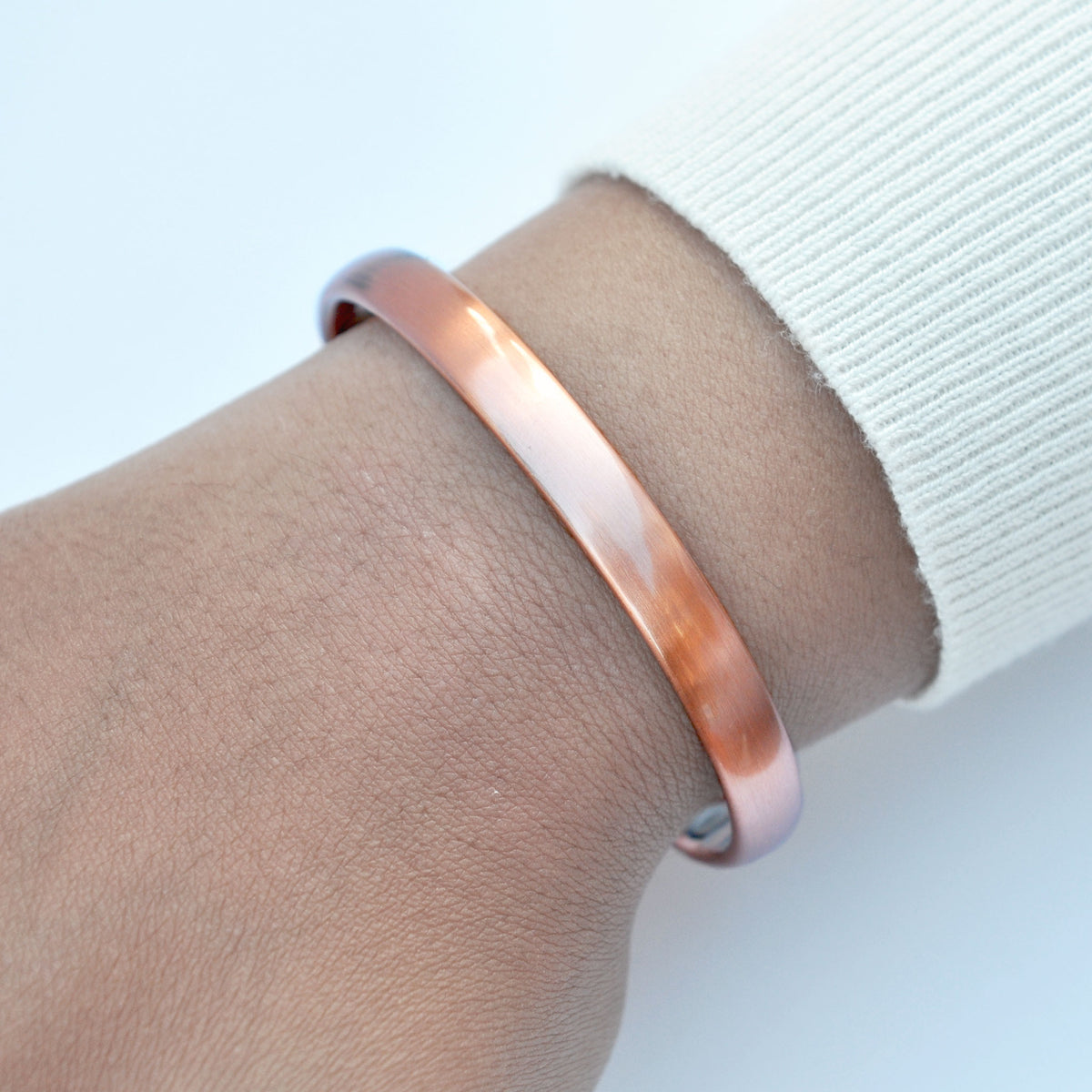 Pure Copper Bracelet for Women With Magnets Healing Bracelet Cuff Holistic  Therapy Gift for Moms EF Flowers - Etsy