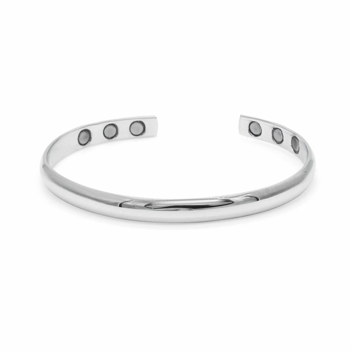 Mens solid silver 2025 magnetic bracelets