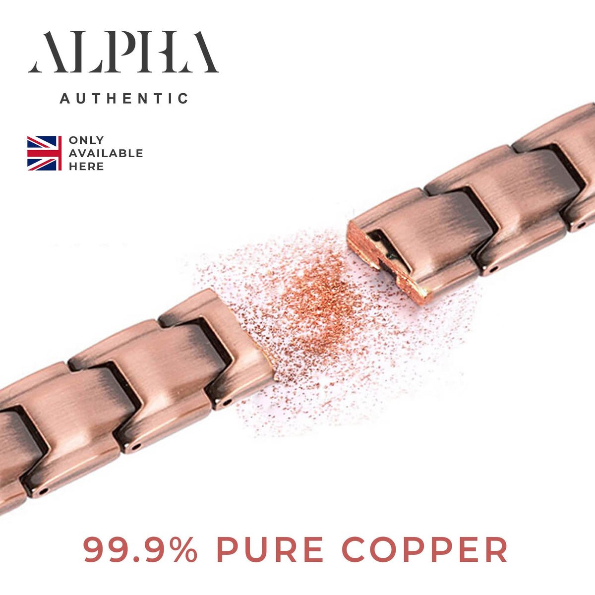 Copper watch deals band mens