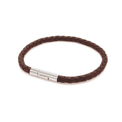 Mens Designer Leather Bracelets by ALPHA Mens - DEMI+CO Jewellery