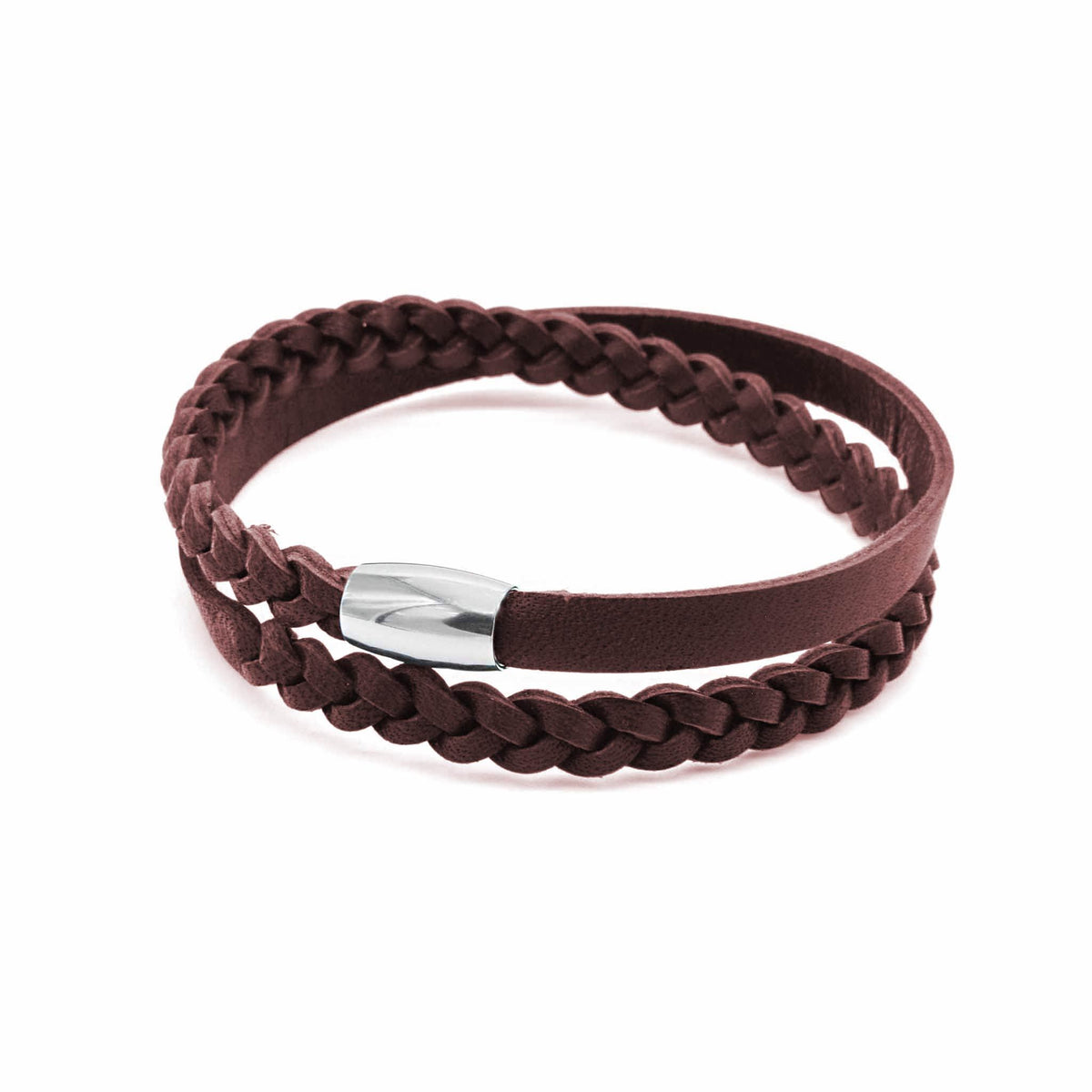 Mens Designer Leather Bracelets by ALPHA Mens - DEMI+CO Jewellery