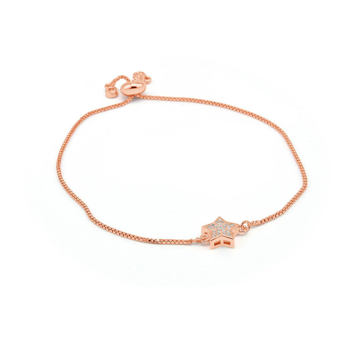 Rose gold hot sale star bracelet