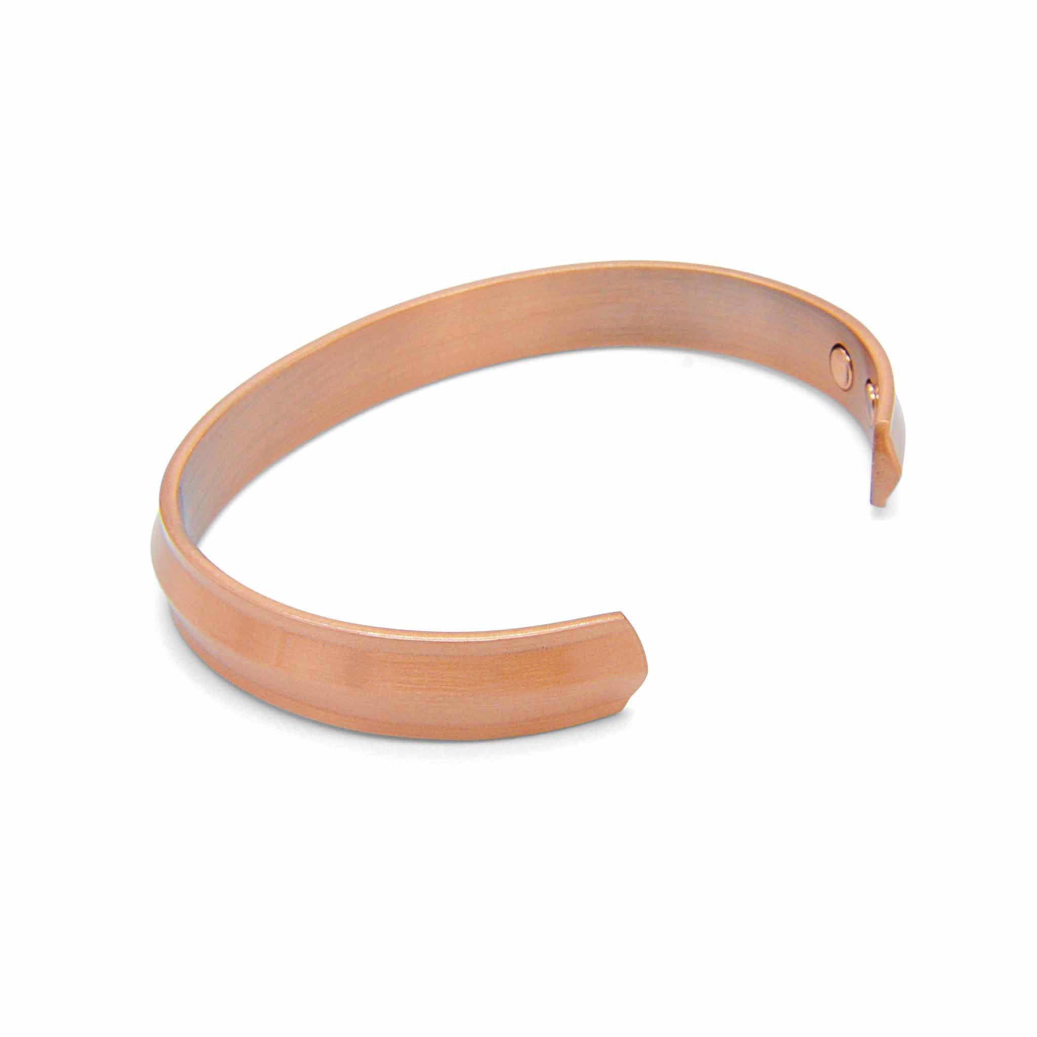 Spencer magnetic copper bangle-DEMI+CO Jewellery