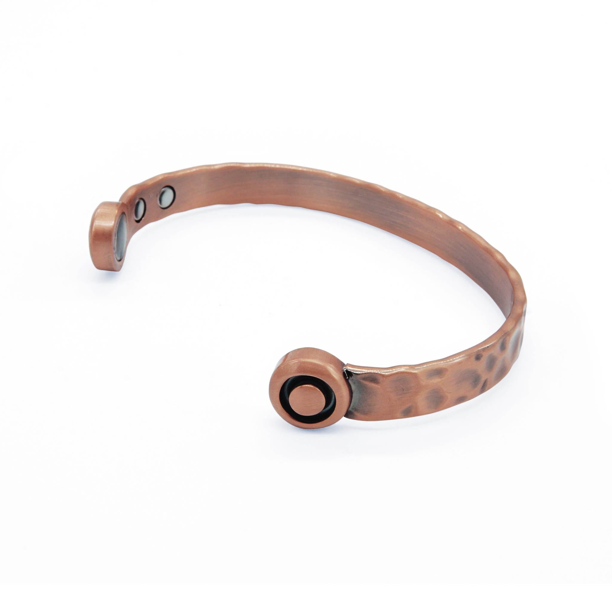 Wolfe bio Copper Magnetic Bangle-DEMI+CO Jewellery